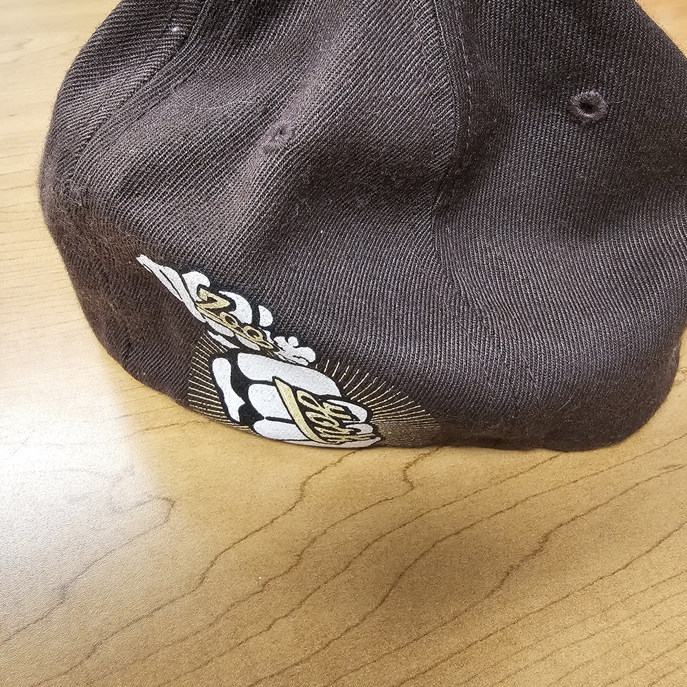 Zoo York Graphic Brown Hat with Gold and White Accents - Picture 2 of 8